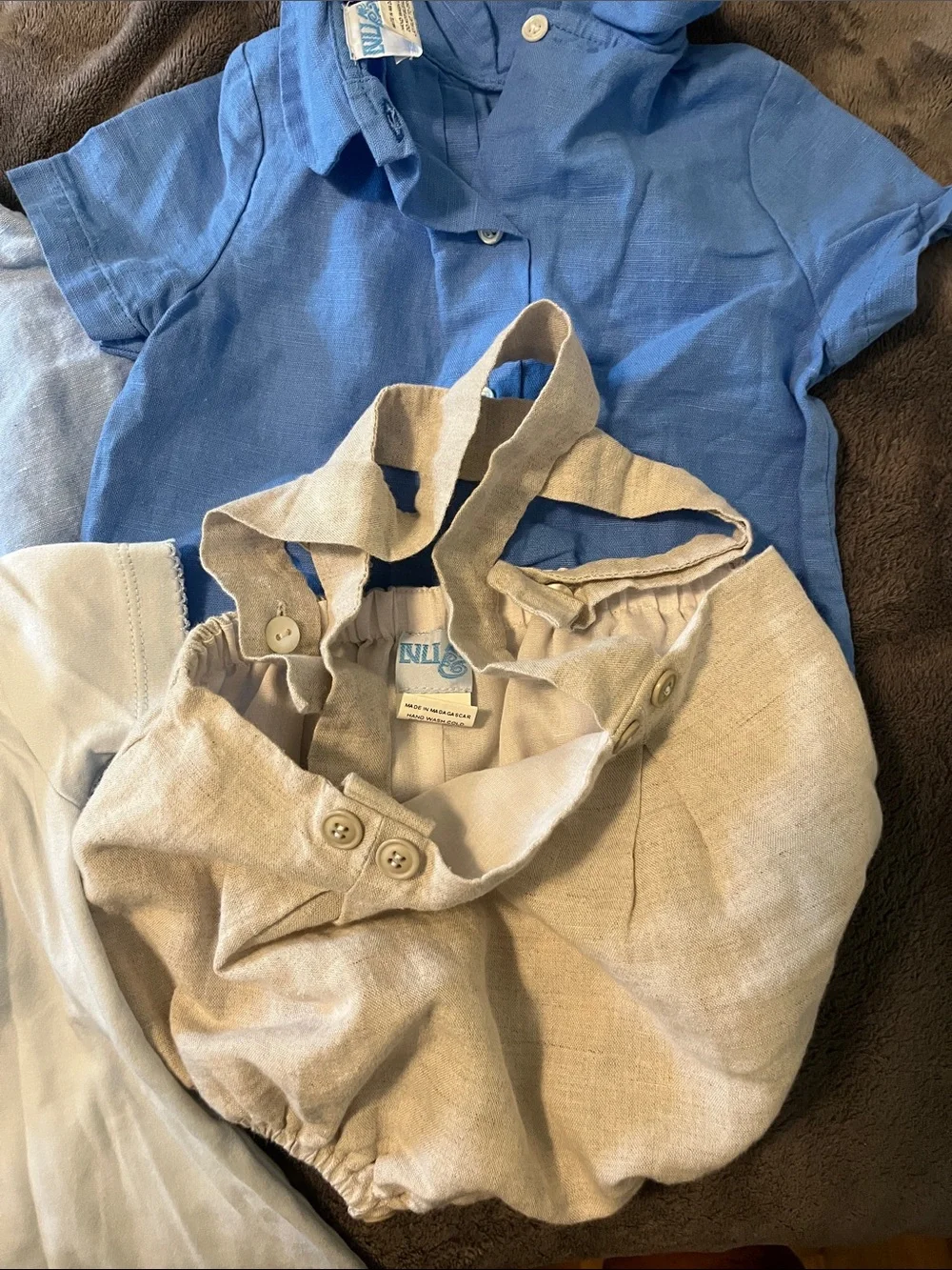 New Bella Bliss & Dondolo & more Baby Boys outfits total 6 pieces 6-12 months